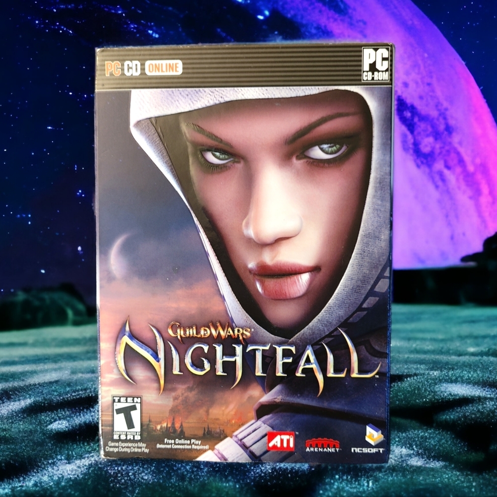GUILD WARS - NIGHTFALL - 2006 Box PC Video Game